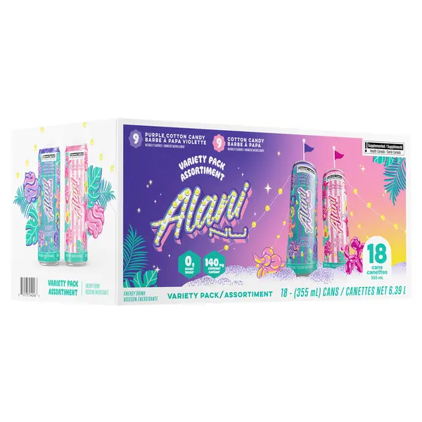 Alani Nu Purple Cotton Candy Energy Drink