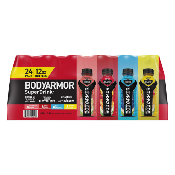 Bodyarmor Variety Pack, 12 fl. oz, 24-count