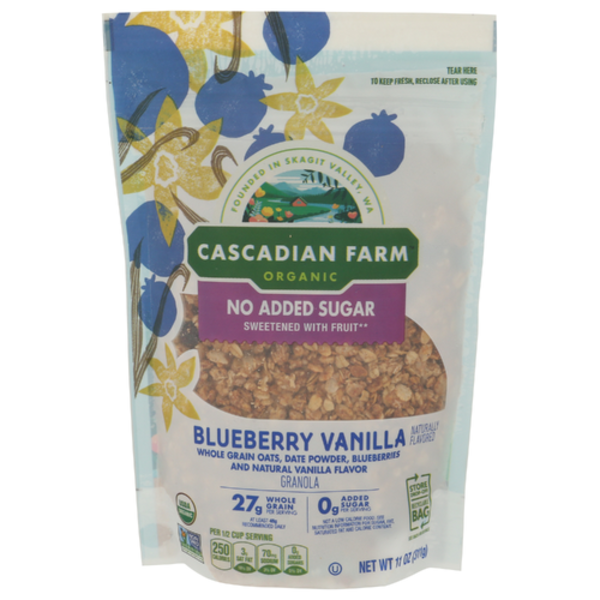 Cascadian Farm Organic Blueberry Vanilla Granola