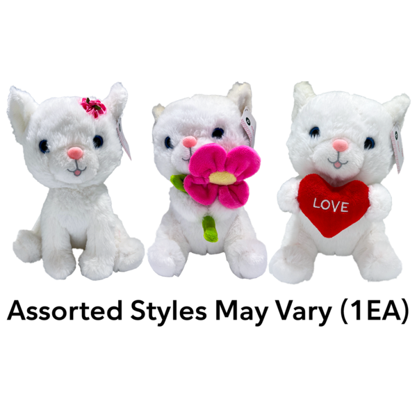 Publix Carlmax Pink, Red & Purple Tiger Print Assorted Valentine Heart Pillow With Words Same