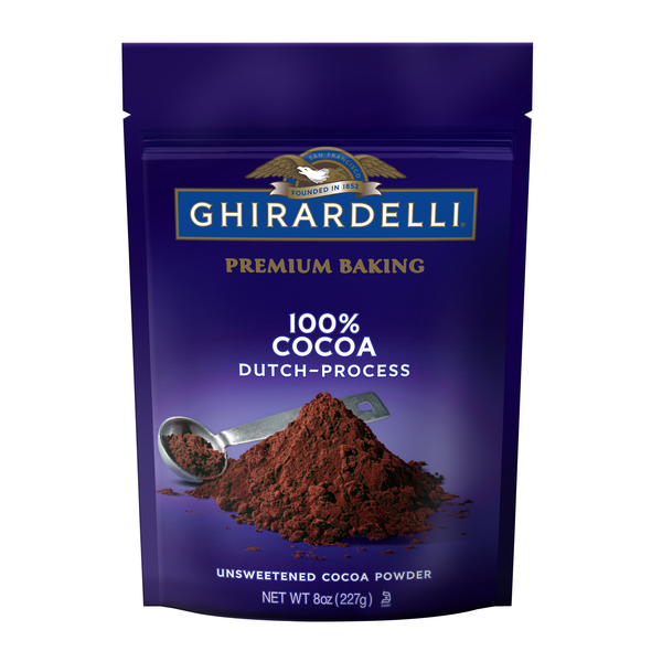 Ghirardelli Chocolate Premium Baking Cocoa 100 Cocoa Dutch Process