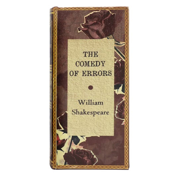 Ashland Comedy of Errors Shakespeare Decorative Tabletop Book Box