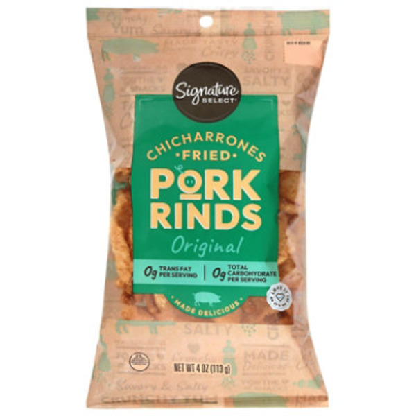 Signature SELECT Chicharrones Fried Original Pork Rinds