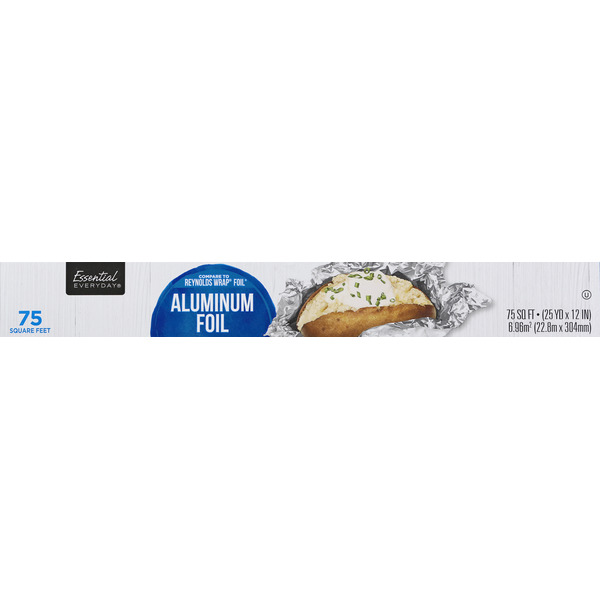 Essential Everyday 75 Square Feet Aluminum Foil - 1 ea Same-Day