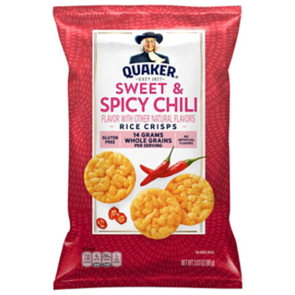 Quaker Rice Crisps, Sweet & Spicy Chili