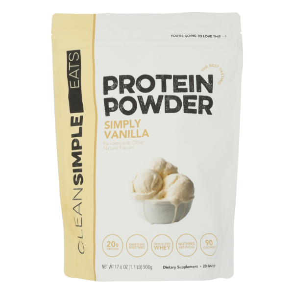 Clean Simple Eats Protein Powder Simply Vanilla
