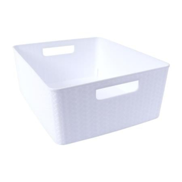 Room 2 Room Storage Bin, Large - White