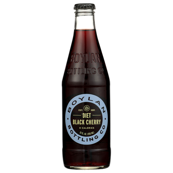 Boylan Bottling Black Cherry Diet Soda