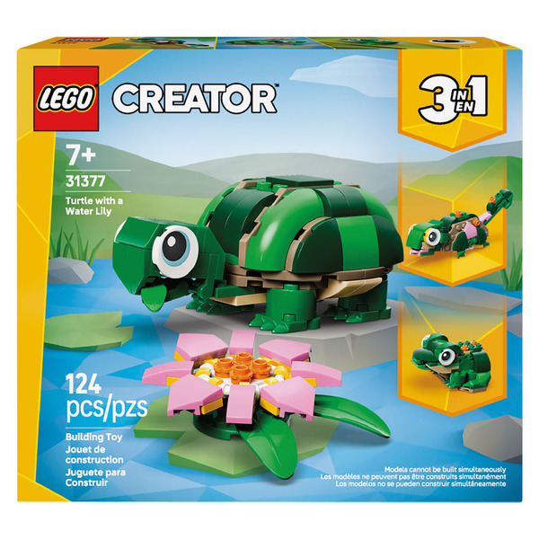 Lego City or Creator- Turtle with Water Lily Same-Day Delivery or