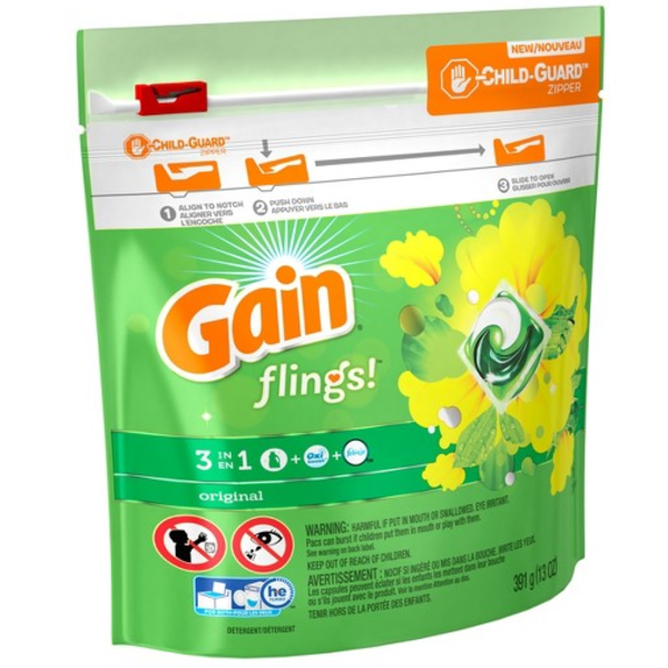 Gain - Original Flings - 16 Ct