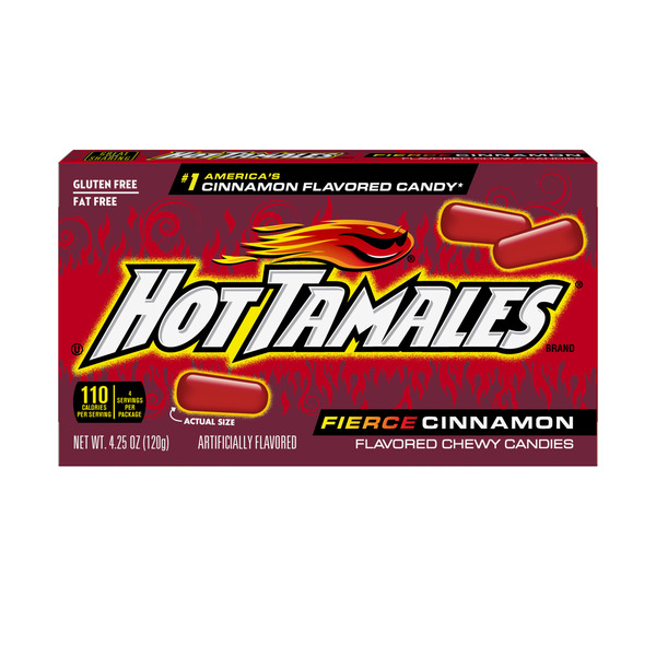 HOT TAMALES® 4.25OZ FIERCE CINNAMON BOX Same-Day Delivery or