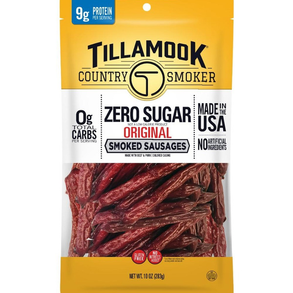 Tillamook Country Smoker Zero Sugar Original Smoked Sausages