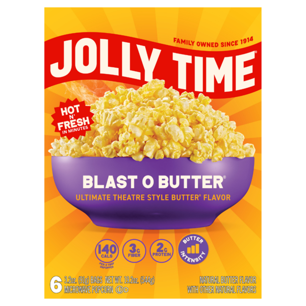 Jolly Time Blast O Butter Microwave Popcorn