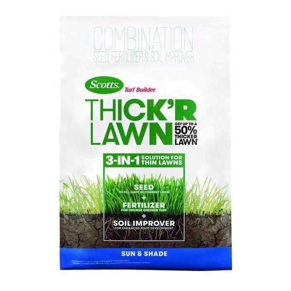 Scotts Thick'R Lawn Sun & Shade Turf Builder