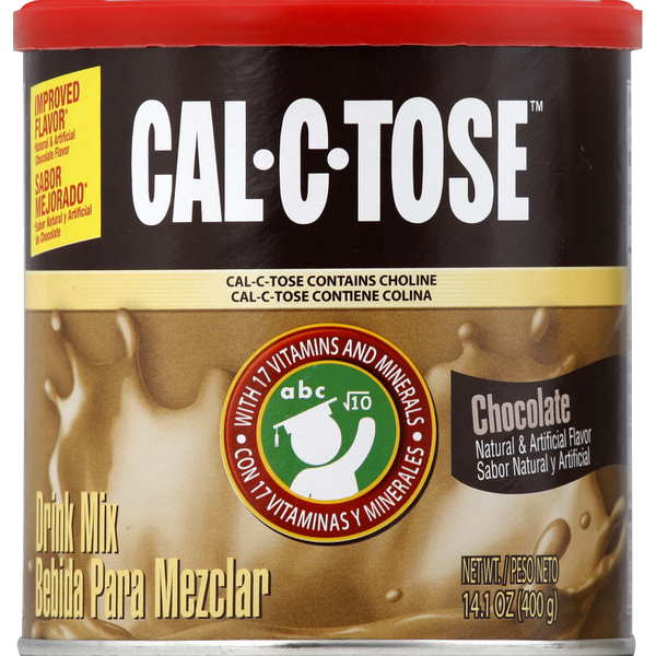 カルテック　tomoco3 Cal-C-Tose Drink Mix, Chocolate Same-Day Delivery | Northgate Market