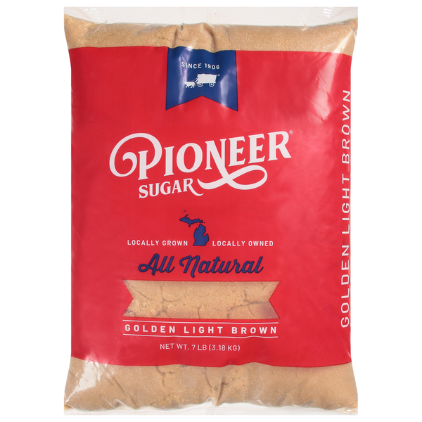 ●BROWN SUGA Pioneer Sugar Sugar, All Natural, Golden Light Brown Same