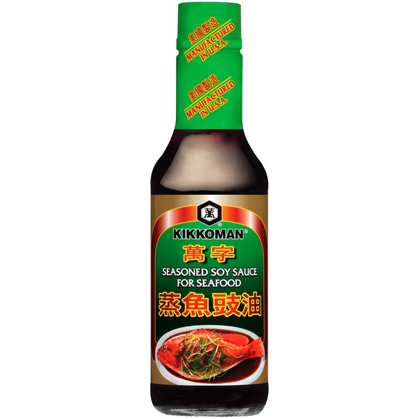 Kikkoman Seasoned for Seafood Kikkoman Seasoned for Seafood Soy Sauce