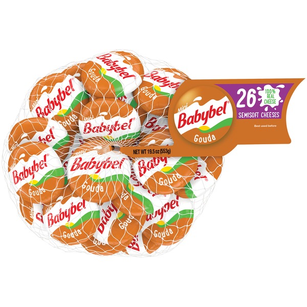 Mini Babybel Gouda Cheese (19.5 oz) Instacart