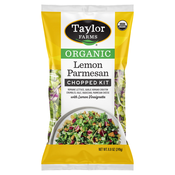 Taylor Farms Organic Lemon Parmesan Chopped Salad Kit