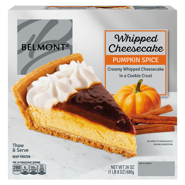 Belmont Whipped Cheesecake Pumpkin Spice Same-Day Delivery or