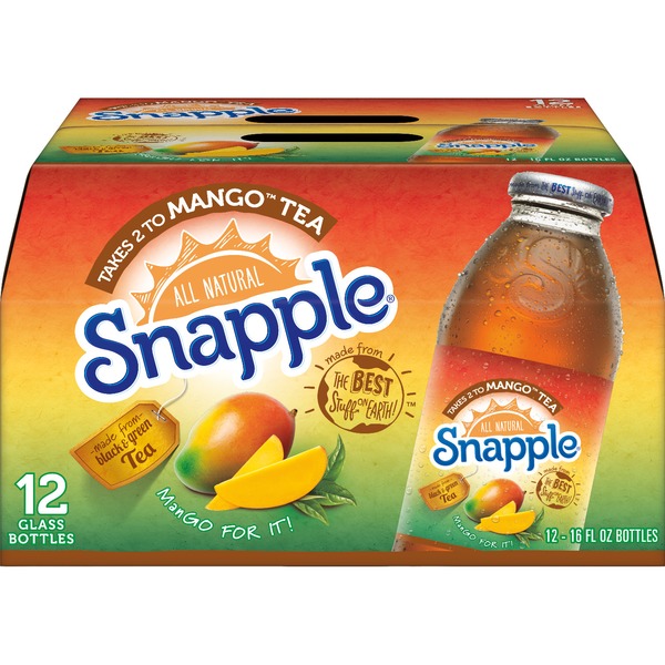 Snapple Takes 2 to Mango Tea Same-Day Delivery | Shop N' Bag