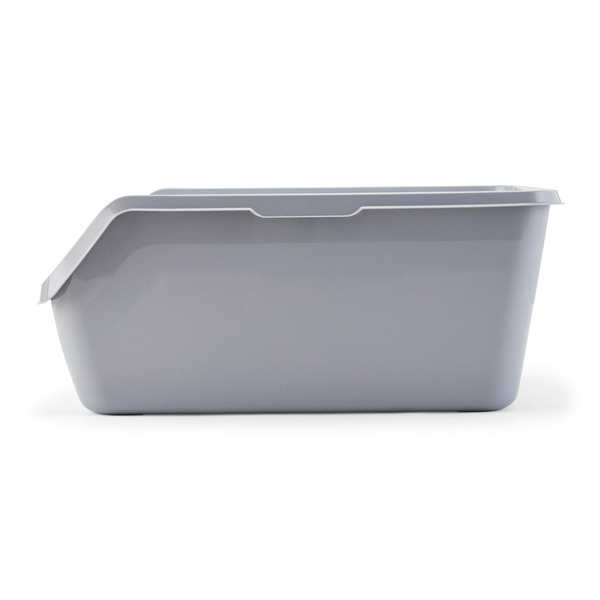 So Phresh XL Scatter Shield Litter Pan Grey