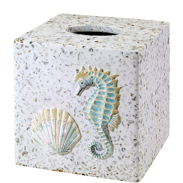 Avanti Linens Coastal Terrazzo Tissue Cover