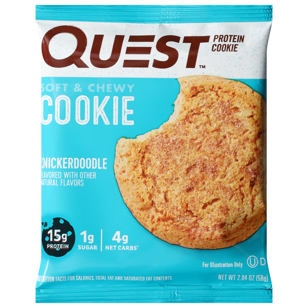 Quest Protein Cookie, Snickerdoodle, Soft & Chewy Same-Day