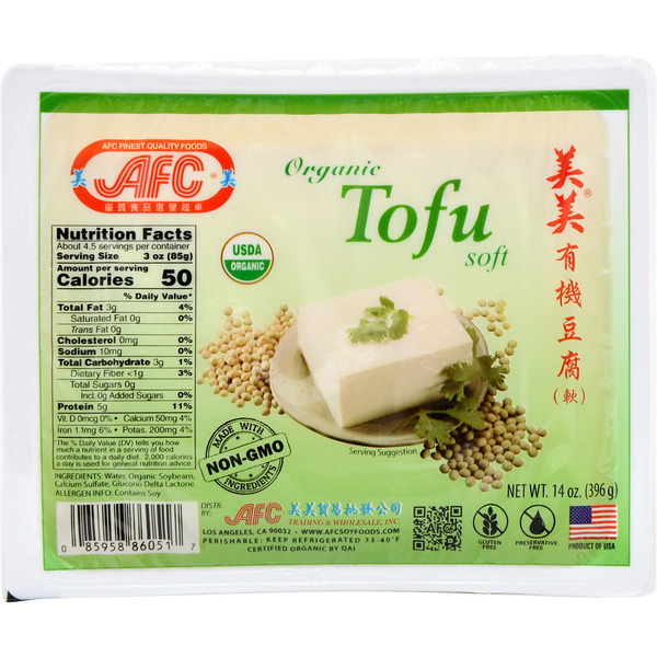 AFC Organic Soft Tofu
