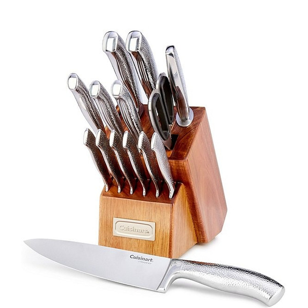 Cuisinart 15-Piece Classic Hammered Cutlery Set