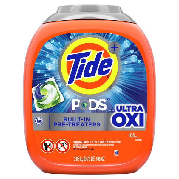 【新品未開封】 Tide+ PODS 104個　4 in 1 洗濯用洗剤 large_cc82ccb8-94b6-4100-acc7-