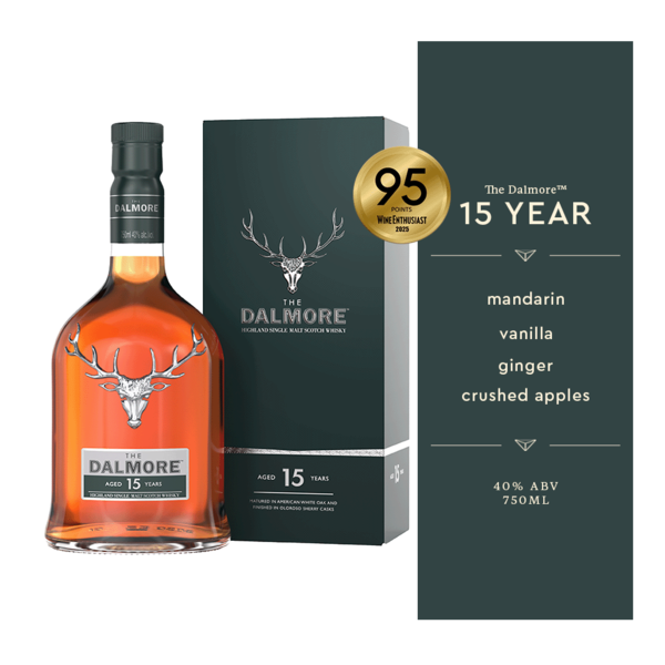 The Dalmore 15 Year Single Malt Scotch Whisky Same-Day Delivery or