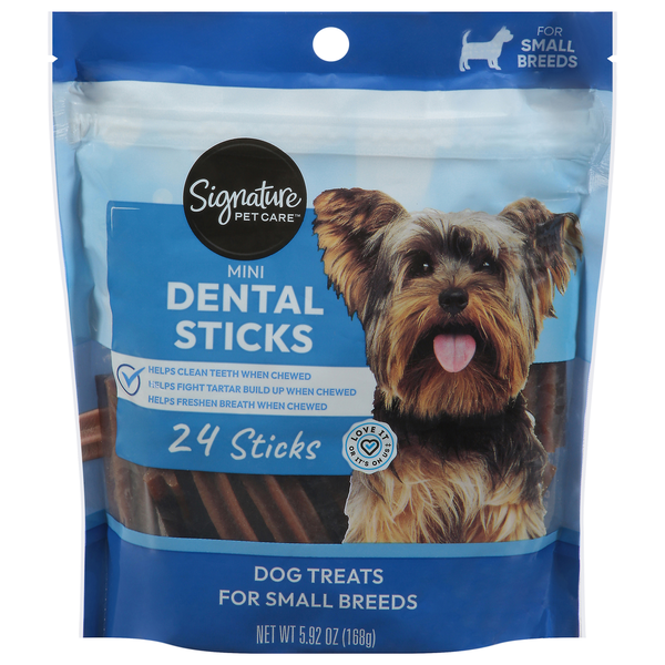 Signature Pet Dental Sticks, Adult, for Small Dogs