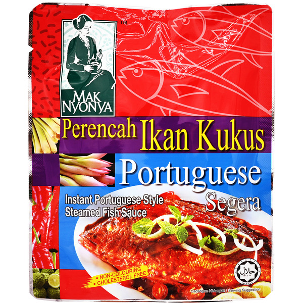 Mak Nyonya Instant Portuguese Style Steamed Fish Sauce