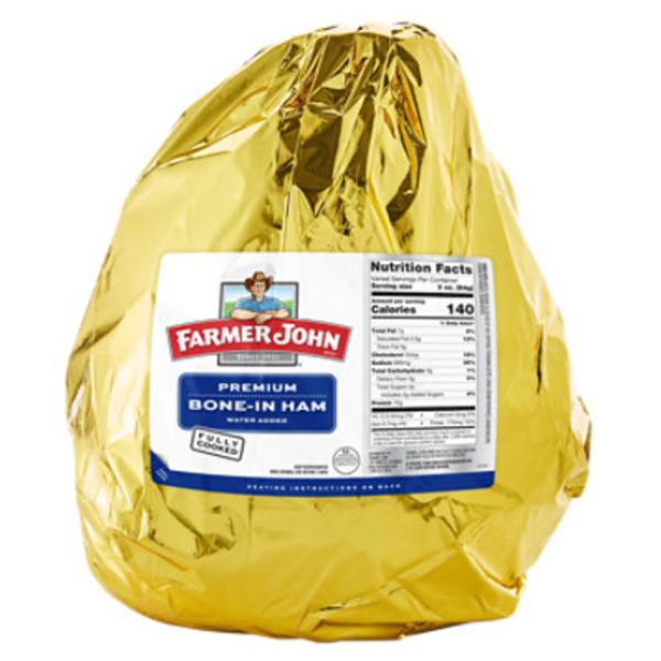 Fj Whole Cooked Foil Wrapped Ham