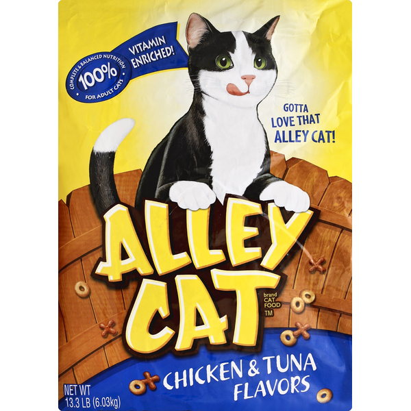 Alley Cat Cat Food, Chicken & Tuna Flavors Same-Day Delivery or