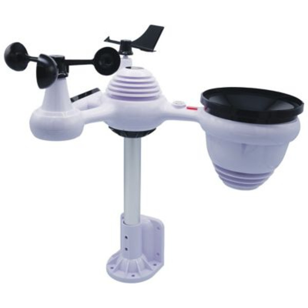 Ground Work Indoor/Outdoor 7-in-1 Wireless Weather Station with Large Color Display