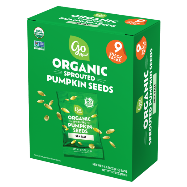 Go Raw Organic Sprouted Pumpkin Seed Multipack