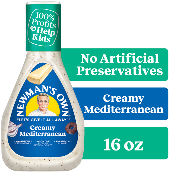 Newman's Own Dressing, Creamy Mediterranean Same-Day Delivery or Pickup |  Crop's Marketplace