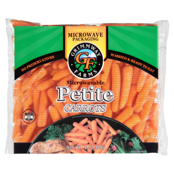 Grimmway Farms Microwavable Petite Carrots 12 oz Same-Day Delivery