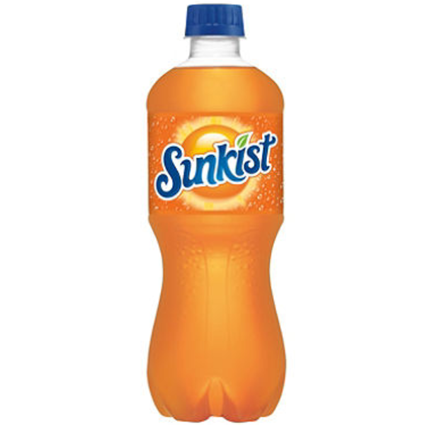 Sunkist - Orange Soda - 24/20 oz plastic bottles