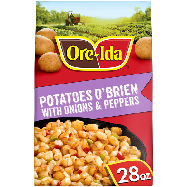 Ore-Ida Potatoes O'Brien with Onions & Peppers Frozen Food Snacks