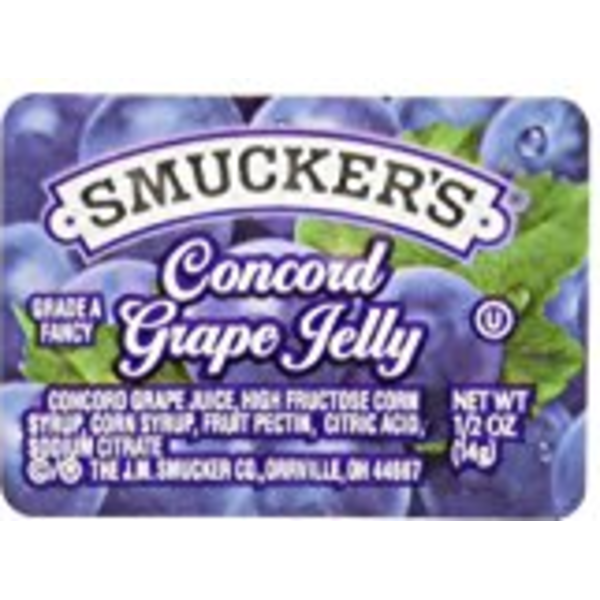 Smucker's - Grape Jelly - 200 ct/0.5 oz Packets