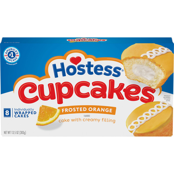 Hostess Cupcakes, Orange Flavored Snack Cakes Same-Day Delivery or