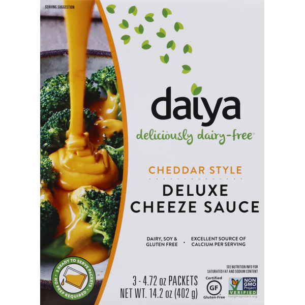Daiya Cheeze Sauce, Cheddar Style, Deluxe (3 each) from Sprouts Farmers Market Instacart
