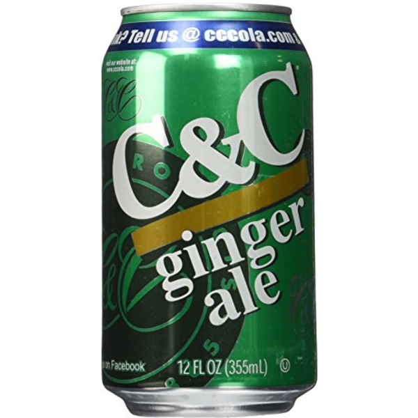 C&C - Ginger Ale - 24/12 oz cans