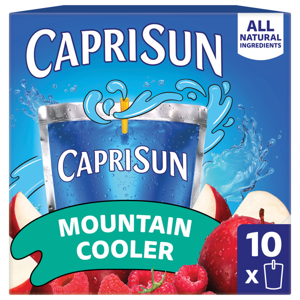 Capri Sun Mountain Cooler Mixed Fruit Naturally Flavored Juice