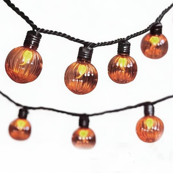 Ashland Orange Globe LED String Lights