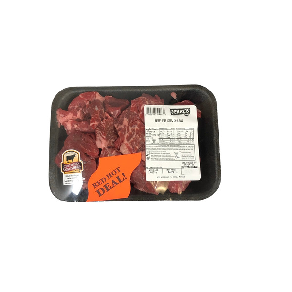 Extra Lean Beef for Stew Same-Day Delivery or Pickup | Jerry's Foods