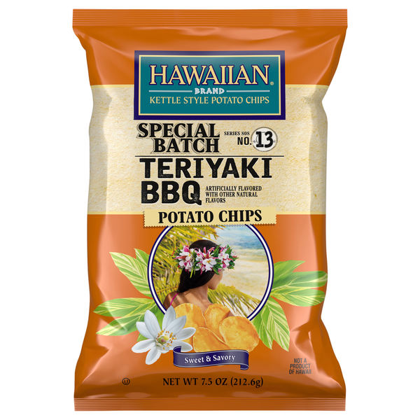 Hawaiian Kettle Style Potato Chips Potato Chips, Sweet & Spicy